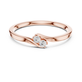 Gold Ring SBWR(41), Rose Gold, view 4