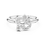Gold Ring 1 (261), White Gold, view 4