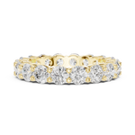 Gold Ring DDLR-691, Yellow Gold, view 3