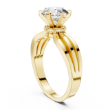 Gold Ring LR-0036, Yellow Gold, view 1
