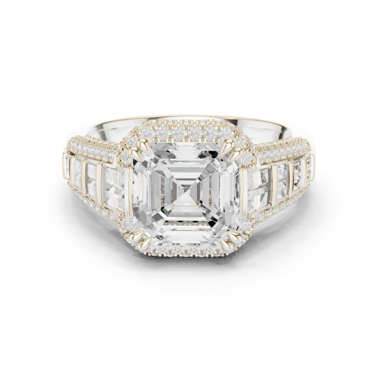 Gold Ring DDLR-262, White Gold