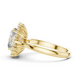 Gold Ring L03-1216, Yellow Gold, view 50