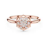 Gold Ring 1 (416), Rose Gold, view 4