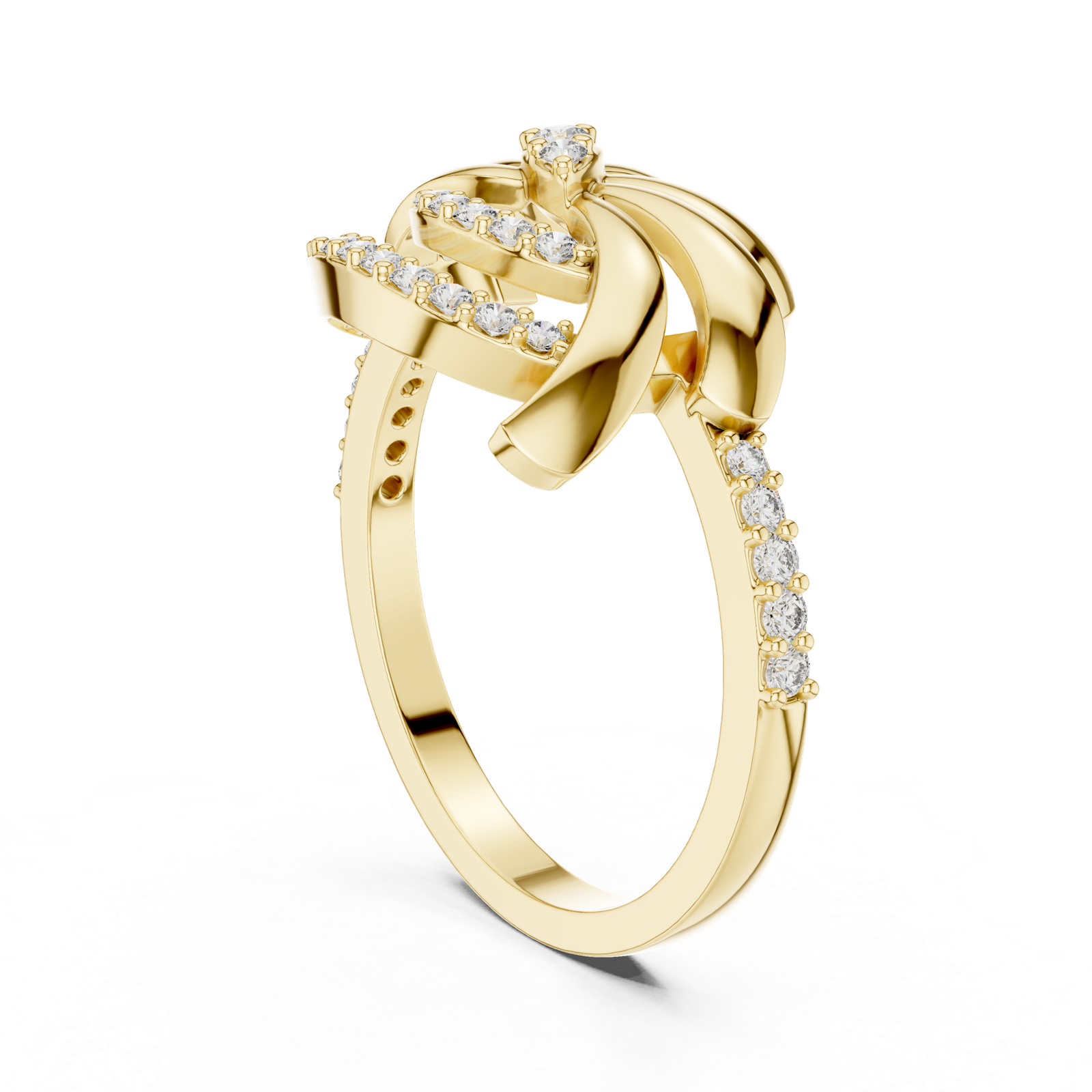 Gold Ring LR-01 (86), Yellow Gold