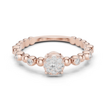 Gold Ring 19-120010L, Rose Gold