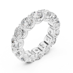 Gold Ring DDLR-662, White Gold, view 2