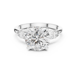 Gold Ring DDLR-157, White Gold, view 4