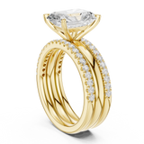 Gold Ring DDLR-950, Yellow Gold, view 1