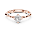 Gold Ring DDLR-548, Rose Gold, view 4