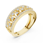 Gold Ring DDLR-775, Yellow Gold, view 2