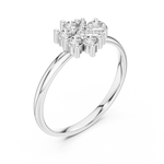 Gold Ring 1 (452), White Gold, view 2