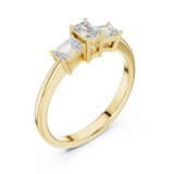 Gold Ring DDLR-480, Yellow Gold, view 2