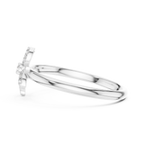 Gold Ring 1 (342), White Gold, view 3
