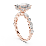 Gold Pendant 9-10014L_04, Rose Gold, view 1