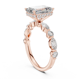 Gold Pendant 9-10014L_04, Rose Gold, view 1