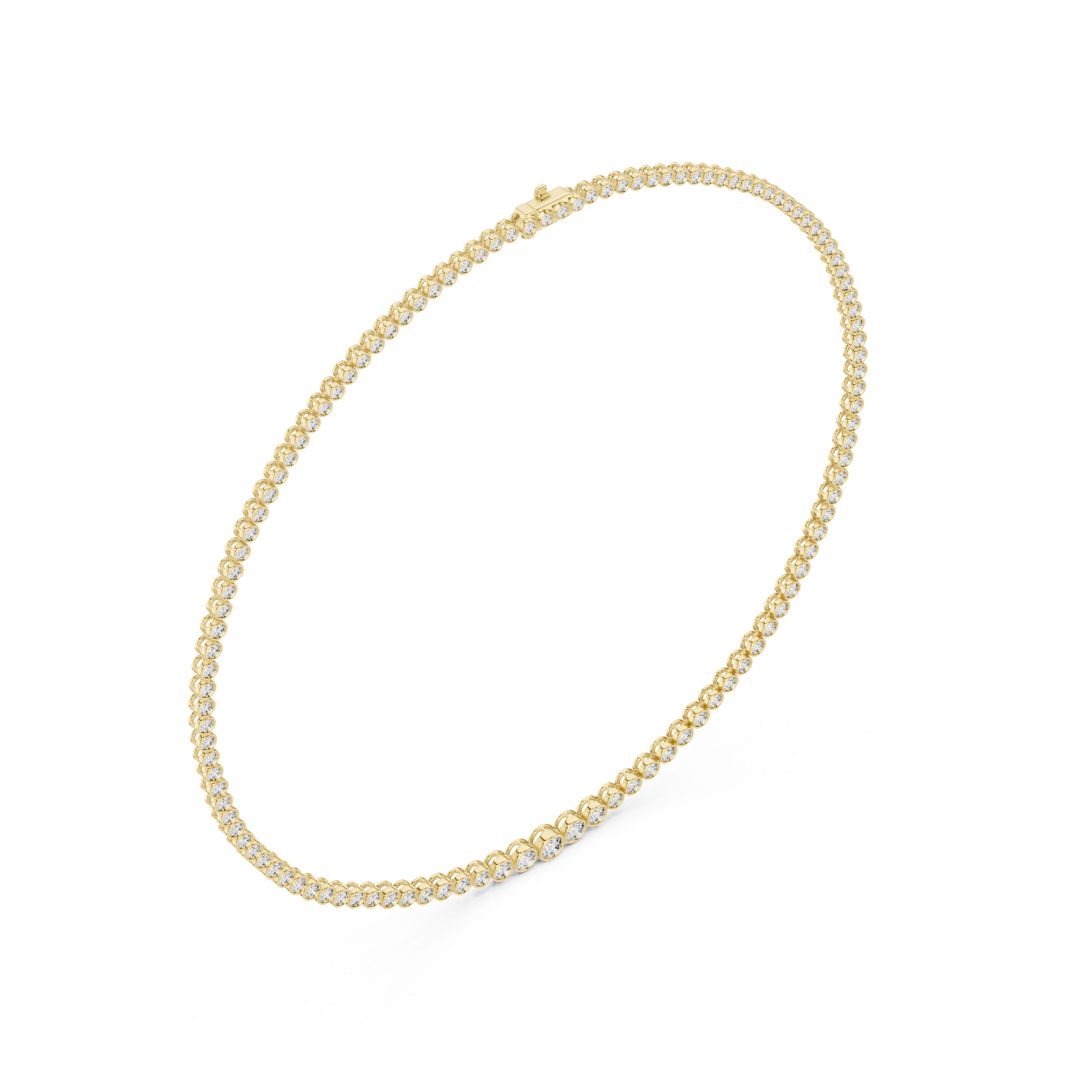 Gold Necklace GNK-0049, Yellow Gold, view 2