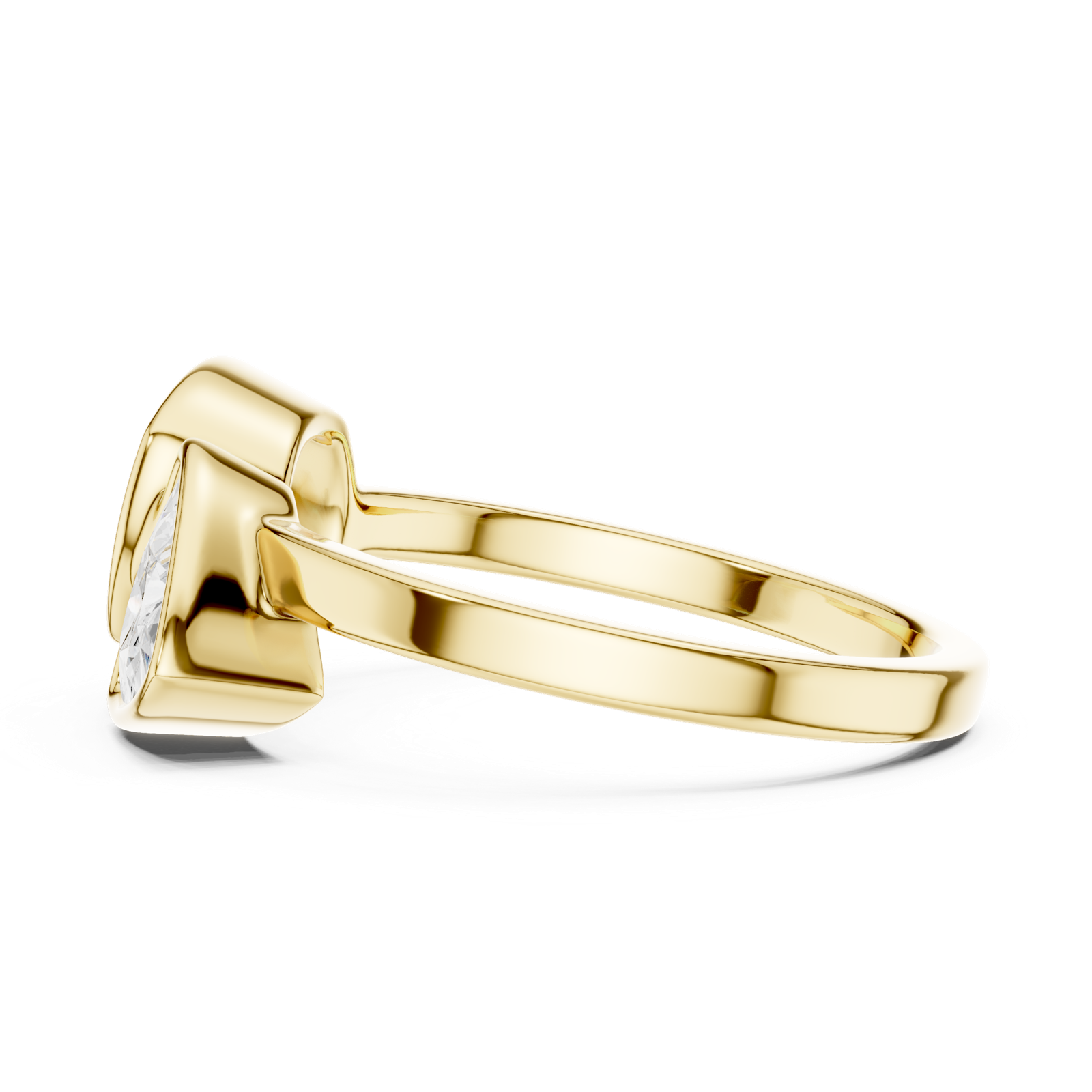 Gold Ring SBWR(27), Yellow Gold, view 3