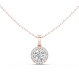 Gold Pendant GPD-0012, Rose Gold