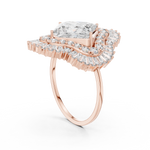 Gold Ring DR-6163, Rose Gold