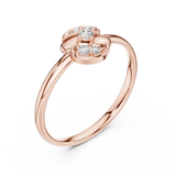 Gold Ring 1 (352), Rose Gold, view 2