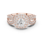 Gold Ring DDLR-777, Rose Gold