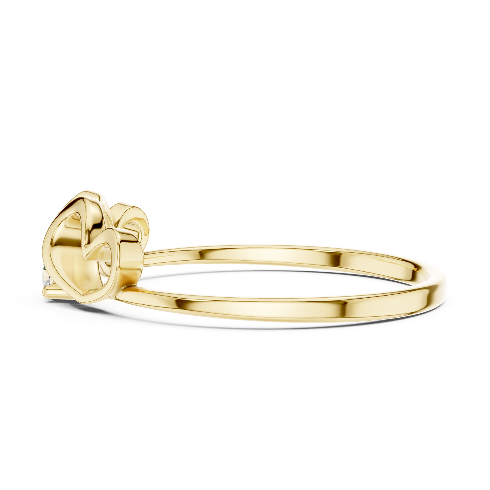 Gold Ring 1 (243), Yellow Gold, view 3