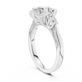 Gold Ring DDLR-1043, White Gold