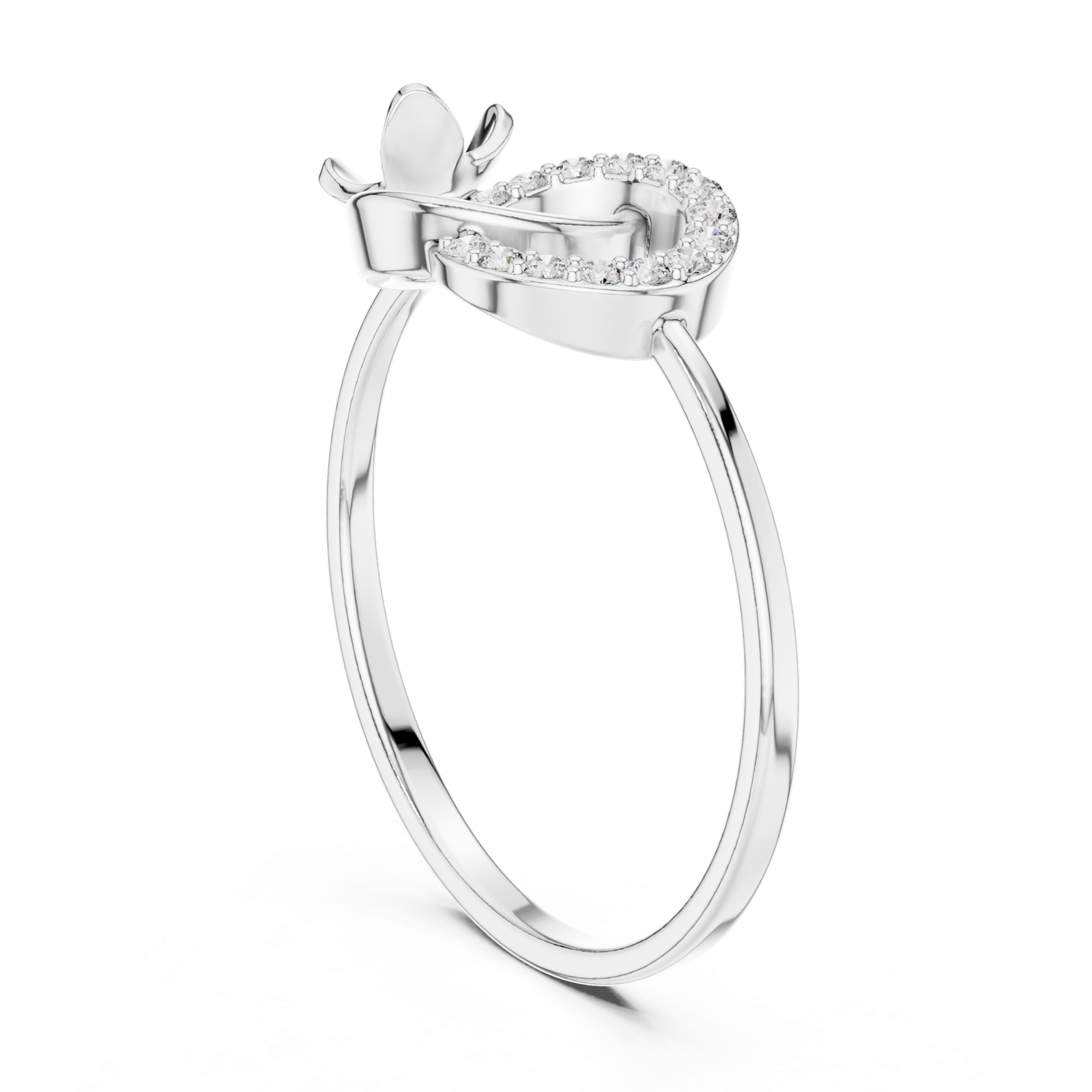 Gold Ring 1 (224), White Gold