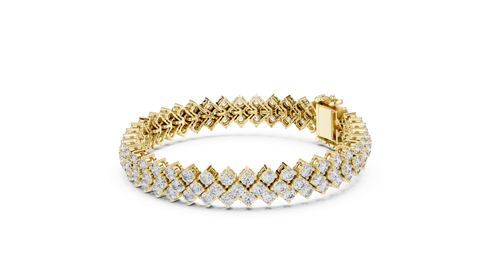 Gold Bracelet FBR0138, Yellow Gold, view 1