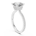 Gold Ring DDLR-1017, White Gold