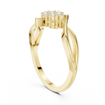 Gold Ring DDLR-826, Yellow Gold, view 1
