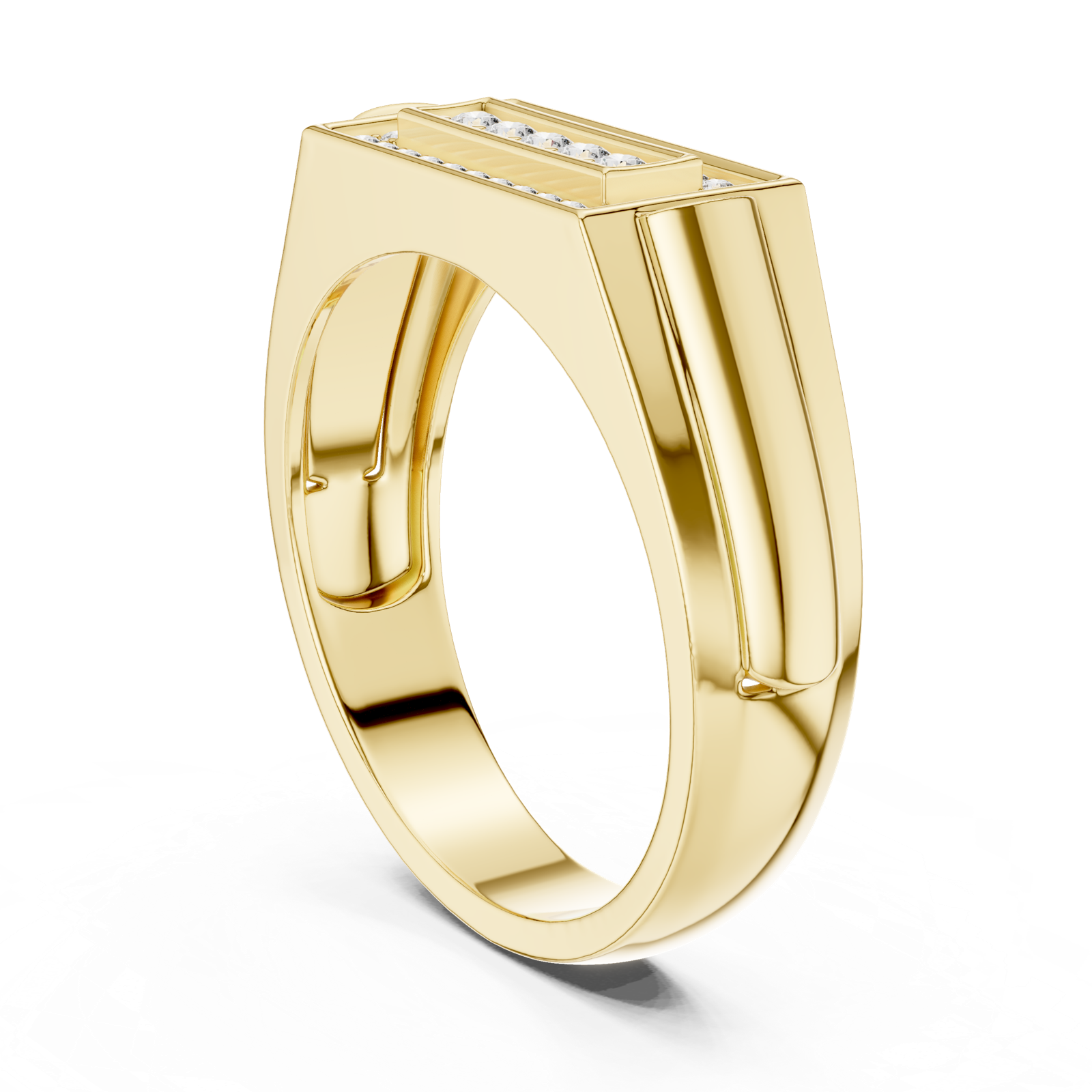 Gold Ring DR-6266, Yellow Gold