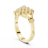 Gold Ring DDLR-760, Yellow Gold, view 1