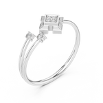 Gold Ring 1 (213), White Gold, view 2