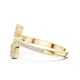 Gold Ring LR-01 (84), Yellow Gold, view 3