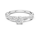 Gold Ring DDLR-589, White Gold