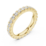 Gold Ring DDLR-607, Yellow Gold, view 2