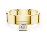 Gold Ring SBMR(2), Yellow Gold, view 4