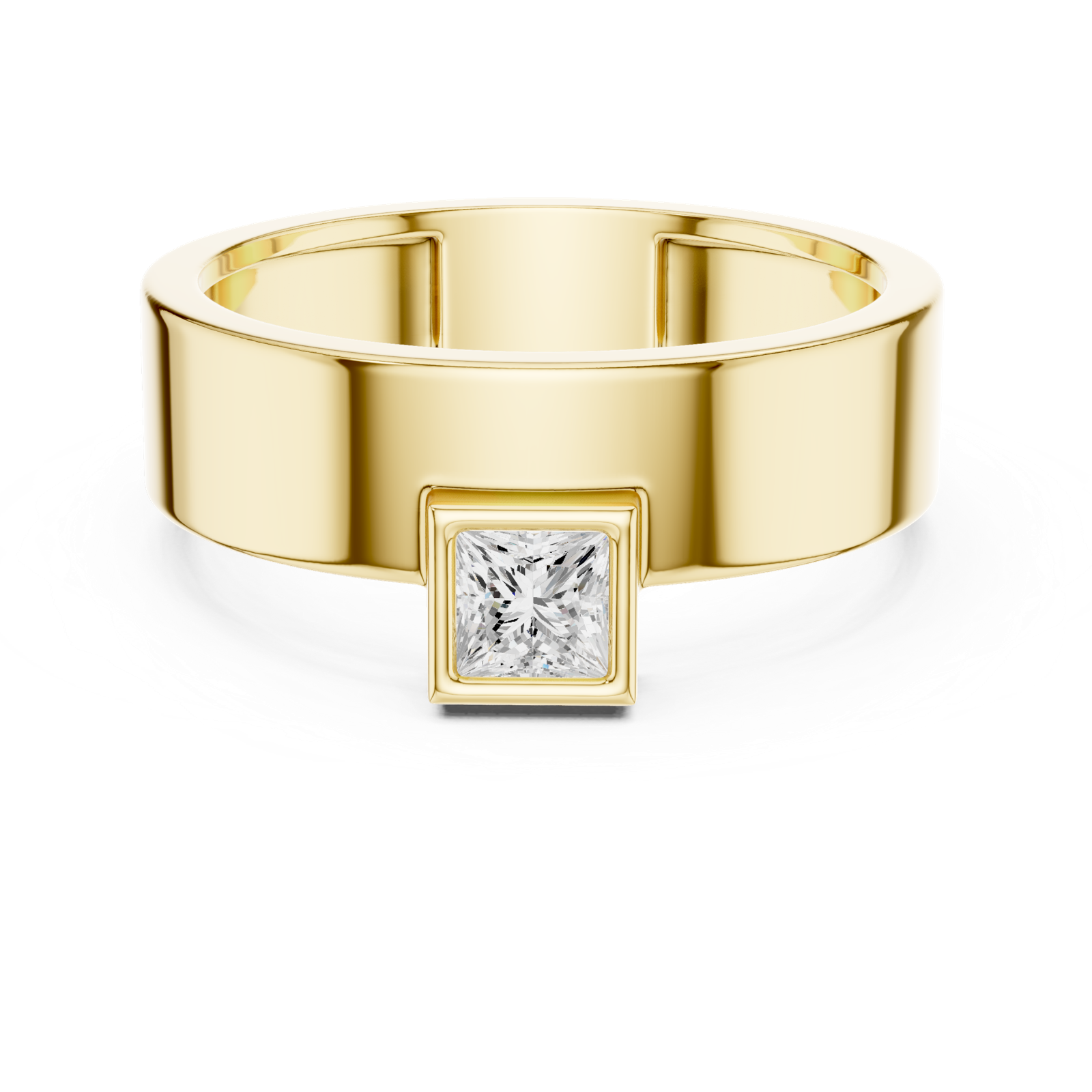 Gold Ring SBMR(2), Yellow Gold, view 4