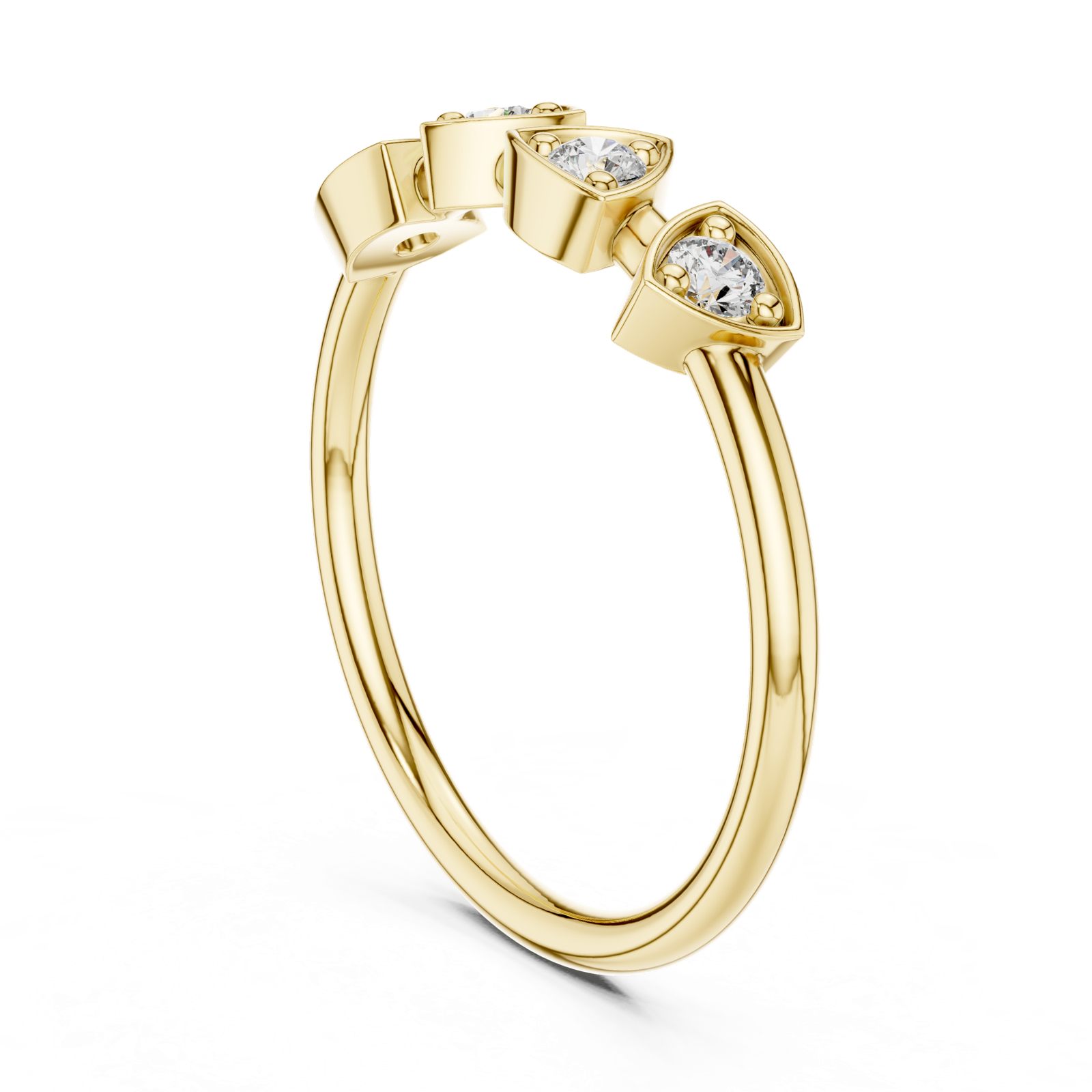 Gold Ring L28-11, Yellow Gold