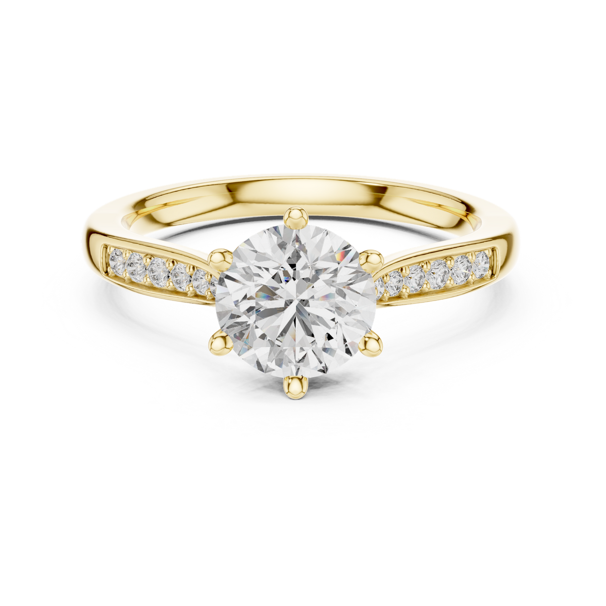 Gold Ring 00001L (37), Yellow Gold