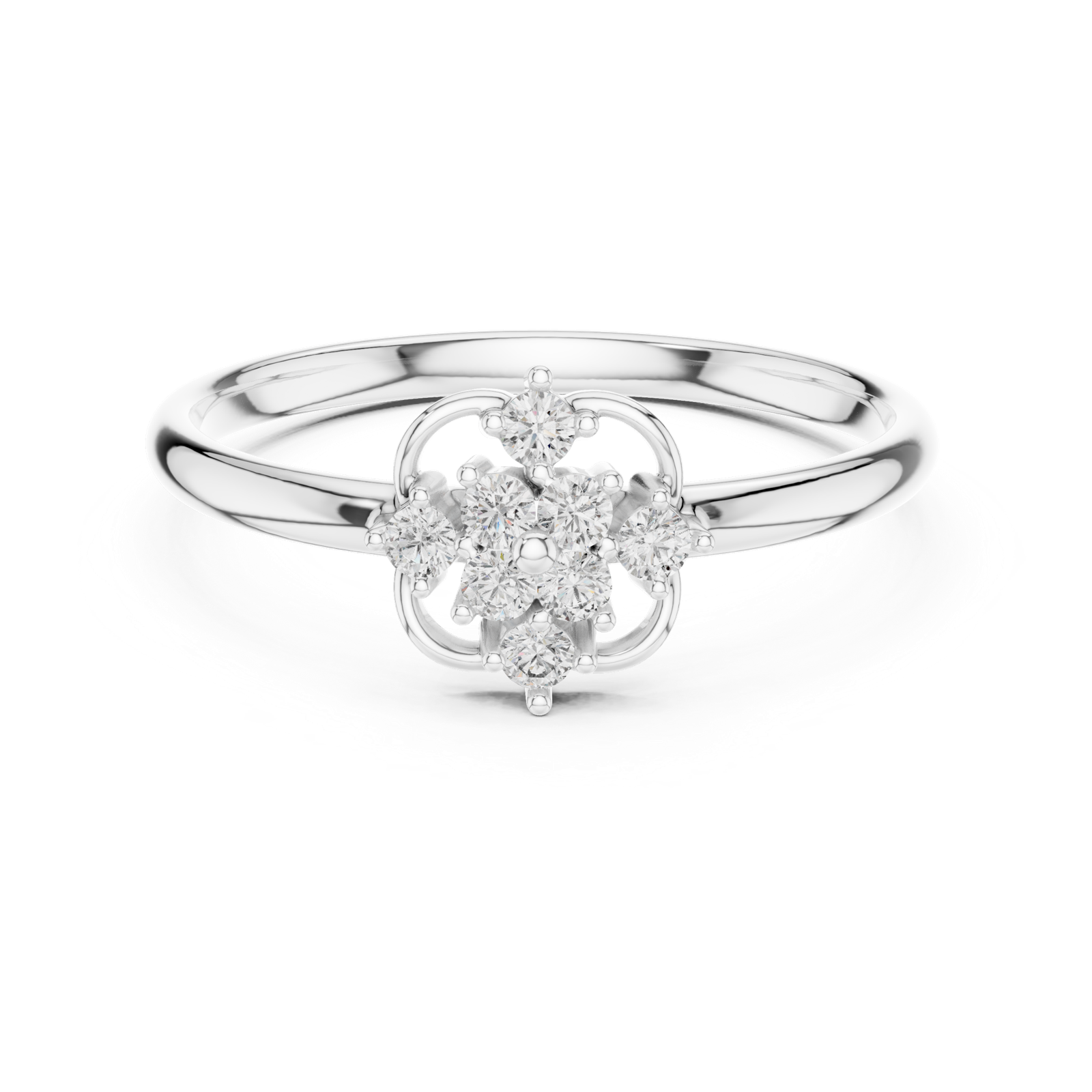 Gold Ring 1 (423), White Gold