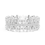 Gold Ring R43, White Gold, view 3