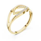 Gold Ring 1 (183), Yellow Gold, view 2