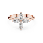 Gold Ring HLR-94, Rose Gold