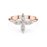 Gold Ring HLR-94, Rose Gold