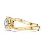 Gold Ring L03-463, Yellow Gold, view 3