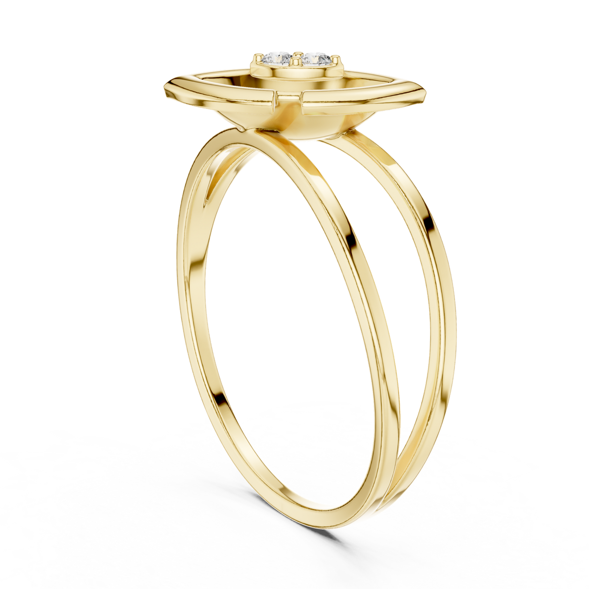 Gold Ring 1 (216), Yellow Gold, view 1