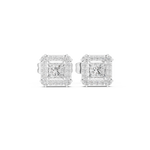 Gold Earrings 3-10003E_111_S, White Gold
