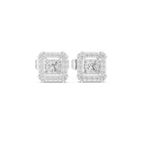 Gold Earrings 3-10003E_111_S, White Gold